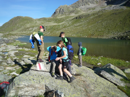 Auf dem Weg zur Grialetschhütte